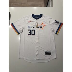 Nike MLB Houston Astros Kyle Tucker 30 Home Limited Jersey‎ Mens L White NWT